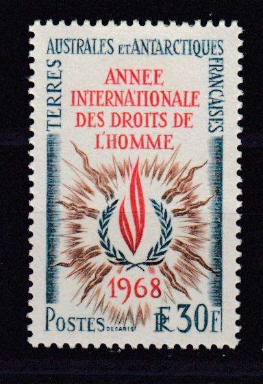 POPULAR TAAF   SCARCE FVM  SG 50   H.R.   R1600.00