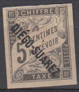 DIEGO SUAREZ-SELDOM OFFERED 1892 SGD31 SUPERB MINT-H.R.  R3290.00