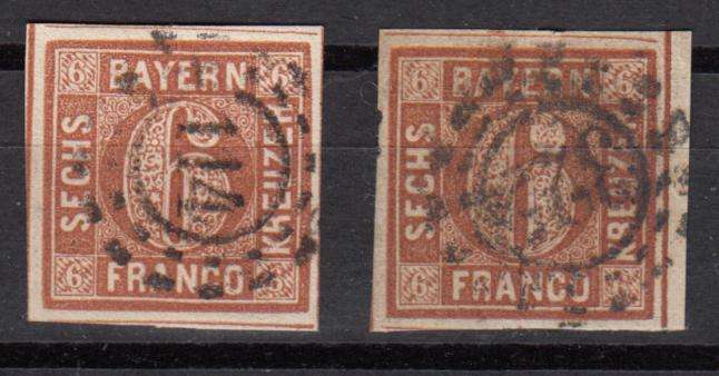 BAVERIA-SCARCE ITEMS ALL GENUINE WITH THREAD SUPERB USED  SEE BACKS BELOW  R1400.00