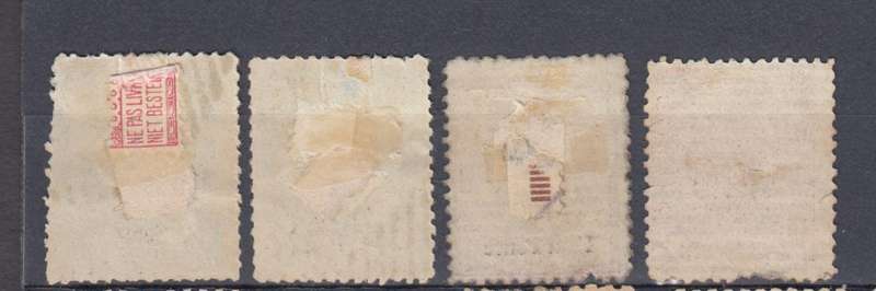 FIJI-QV SCARCE LOT SG13,14,33 and 34 vfu  R5450.00