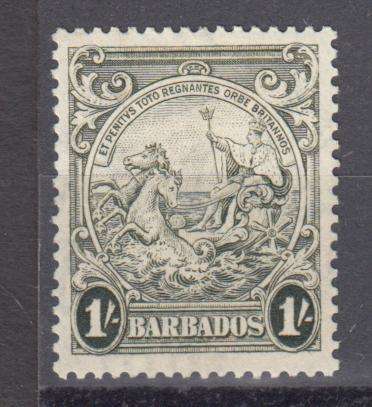 BARBADOS-KGVI TRICKY STAMP-SG 255 VFM-H.R.  R385.00