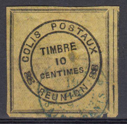 FRENCH REUNION- VERY SCARCE SGP 11 NICK,BUT OUTSIDE DESIGN  A LIGHT THIN  R6190.00