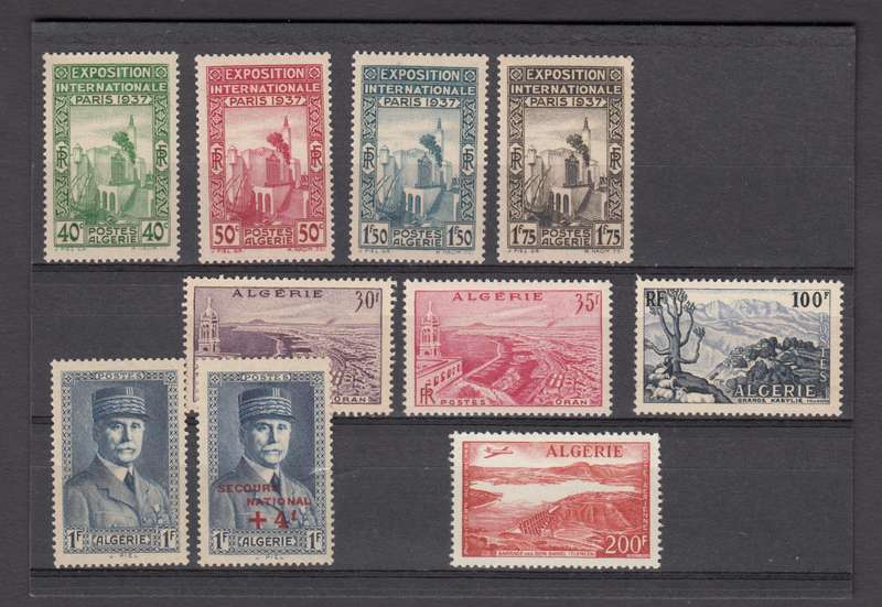 ALGERIA- DIFFICULT LOT UMM   R580.00