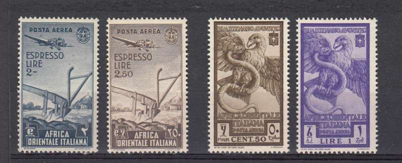ITALIAN E.AFRICA-express and air set superb mint light h.r.  R580.00