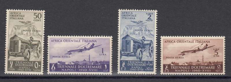 ITALIAN E.AFRICA-AIRS first two toned gum-h.r.