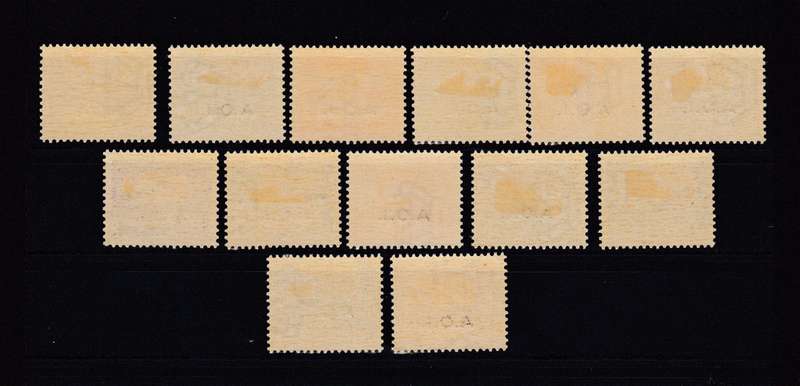 ITALIAN E.AFRICA postage due 1941 set SCARCE superb mint h.r. R6840.00