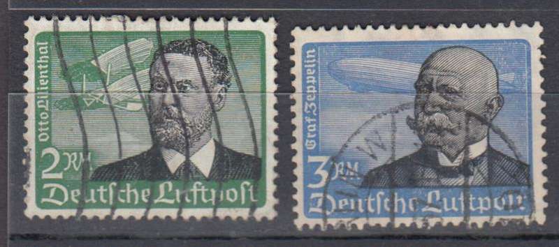 German Reich Top Value Scarce Airs VFU