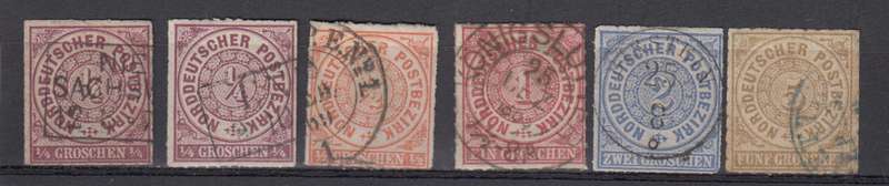 N.G.CONFED. 1868 VFU SET + 1/4 SHADE  R2350.00