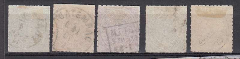 S.G.CONFED. 1868 VFU SCARCE SET SG 18 ETC  R5950.00