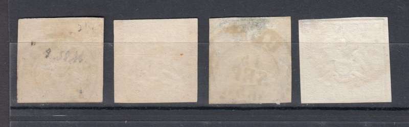 WURTEMBERG-1857 SG15 LIGHT THIN-REST SUPERB USED  397 GPB OR R9530.00