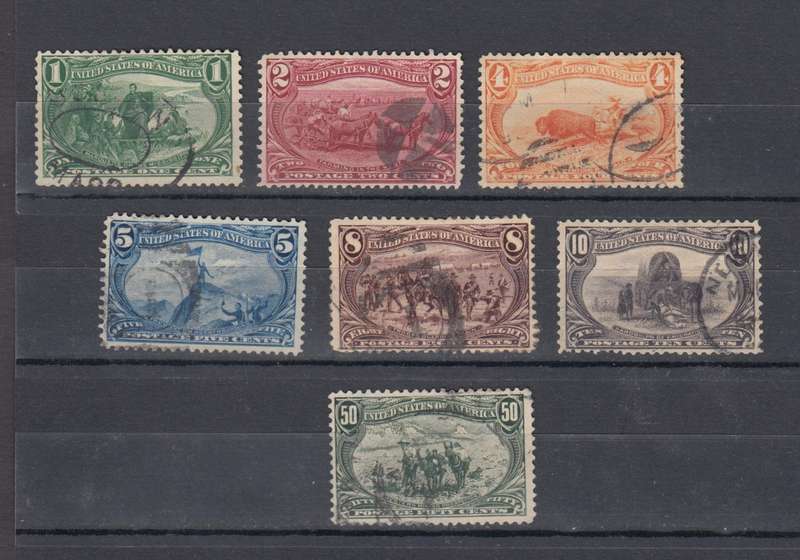USA-1898 SET TO 50c VFU FOR THESE POPULAR ISSUES !!  R9530.00