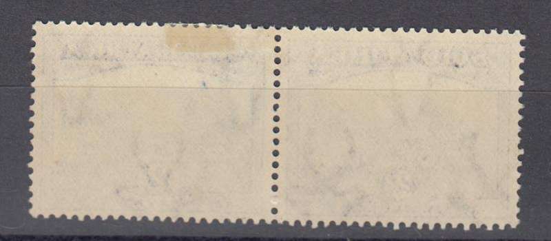 UNION- scarce 2d blue/violet showing nice flaw across left stamp vfm h.r