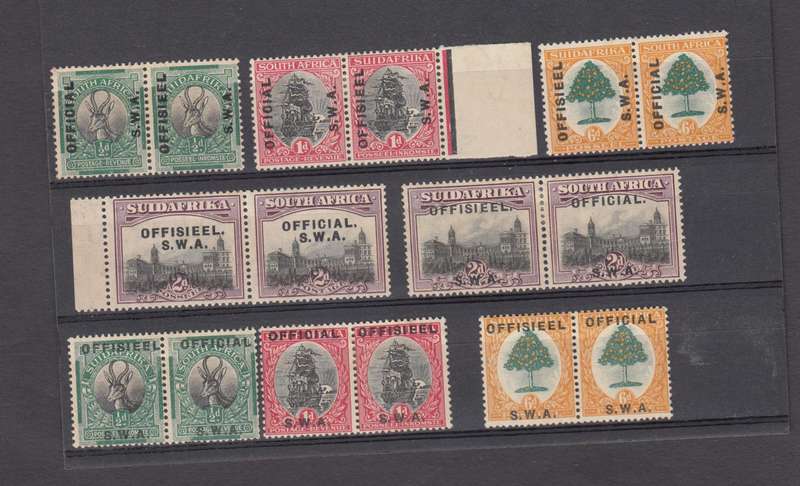 SWA-LOVELY SCARCE OFFICIAL pairs vfm h.r.