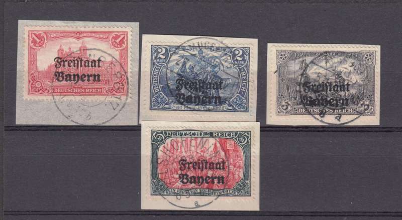 BAVARIA-  SCARCE TOP VALUES SUPERB USED ON PIECE !!  R1600.00