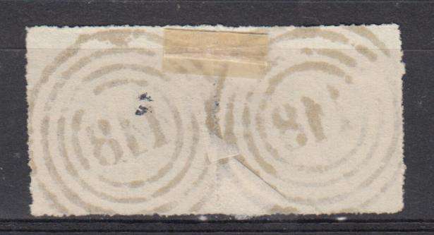 THURN & TAXIS VERY SCARCE ROUL PAIR VFU