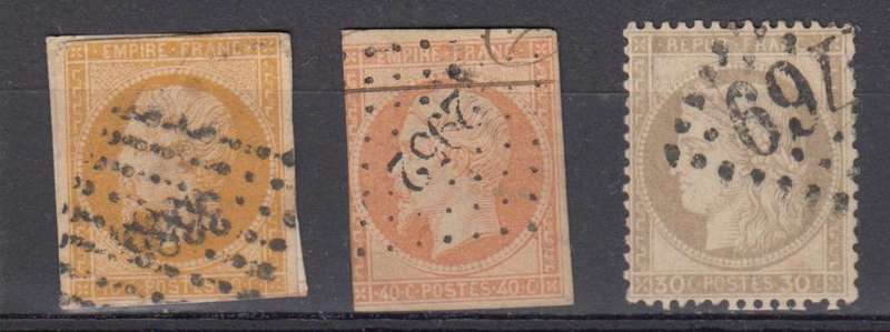 FRANCE-SG 50,64 AND 205 VFU   R1250.00
