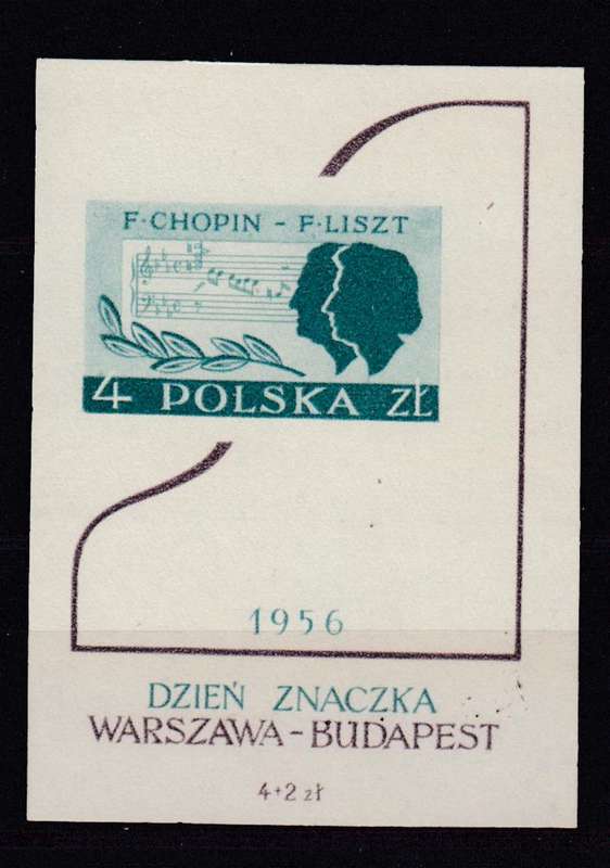 POLAND-1956 MINI SHEET SUPERB UMM   R960.00