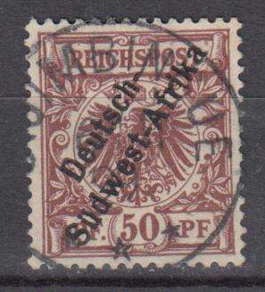 SWA- ONE OF THE MOST RARE  R600 000.0 OF THE OCCP STAMPS SACC 6 " OTYIMBINGUE " 1899   NB READ BELOW