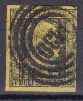 PRUSSIA-1850 SG 8 THICK PAPER VFU  R700.00