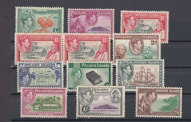 LOVELY FRESH KGVI LOTS H.R.  ON AUCTION TODAY-SEE THEM ALL   R1790.00 1.5d NO GUM