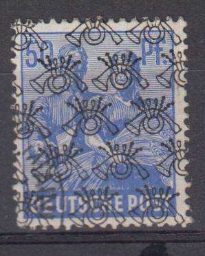 GERMANY SG65v VERY SCARCE INVERTED OVERPRINT !!!