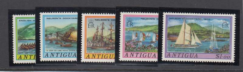 ANTIGUA-SHIPS SET UMM