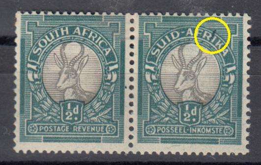UNION-SCARCE UHB  vfm light h.r. " GREEN BLOB "