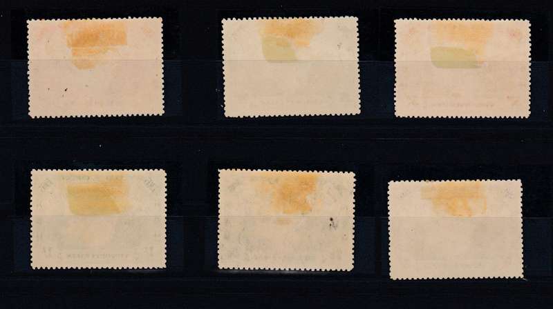BSAC- FALLS SET 5d SHOWING SCARCE " BIRD OVER TREE " SG96a  R12 350.00