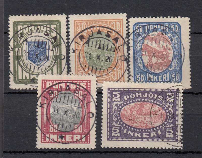 NORTHERN INGERMANLAND-SELDOM SEEN superb used   R2400.00