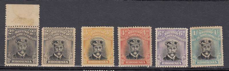 BSAC-DIE III ON TONED GUM - FRESH FRONTS EVEN GUM TONING-SEE BACKS BELOW  R3155.00
