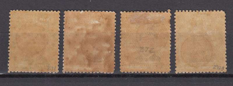 BSAC- VERY SCARCE GROUP OF ALL THE 1 SHILLING  SHADES-SEE BELOW   R5450.00