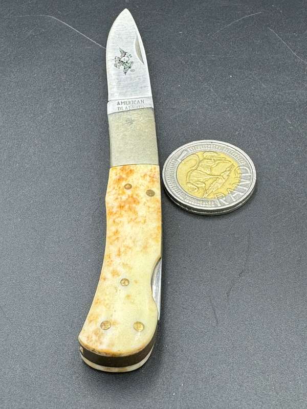 American blade chatt ab-16 Bone Stag