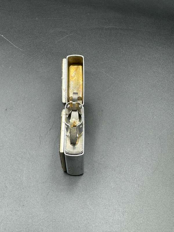 Zippo Lighter 2005 Sea Weave Abalone Shell Brown Green