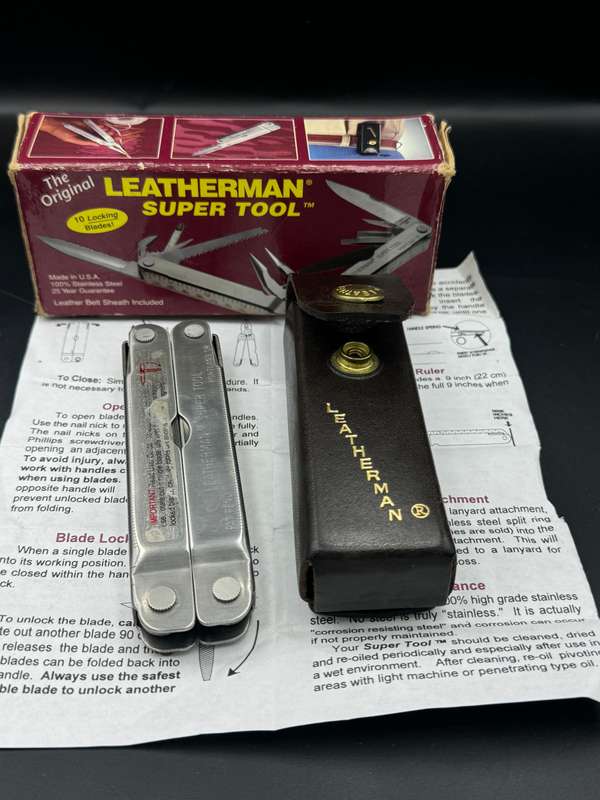 Leatherman Supertool ORIGINAL MINT (0195)