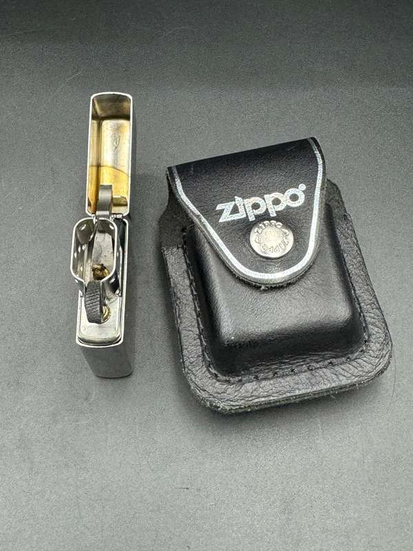 Zippo Brushed Chromev- BRAND NEW