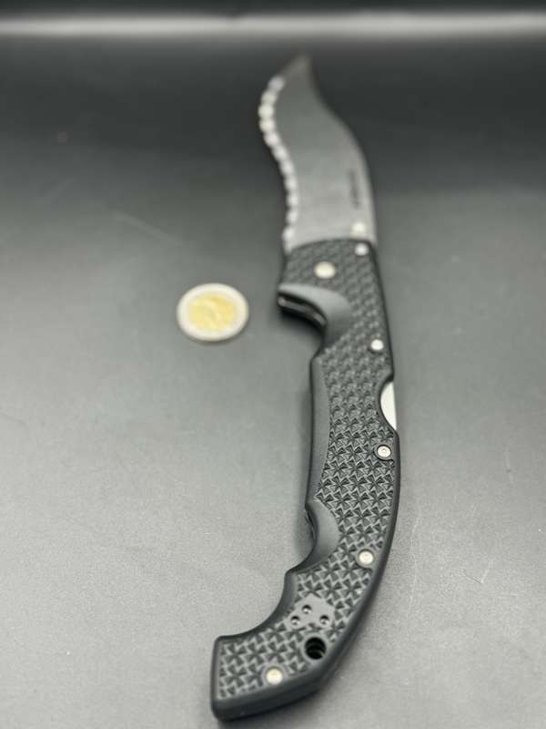 Cold Steel XL Voyager Lockback Vaquero Serrated 29AXVS