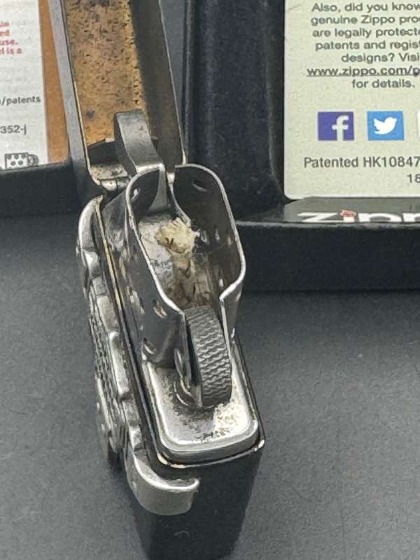 Zippo Harley Davidson 1997-02 B-XIII Pewtwer Bootstrap Lighter