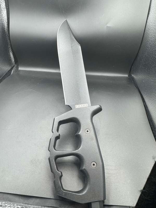 Cold Steel 80NTB Chaos Bowie Fixed Blade Knife 10.5" SK-5 High Carbon