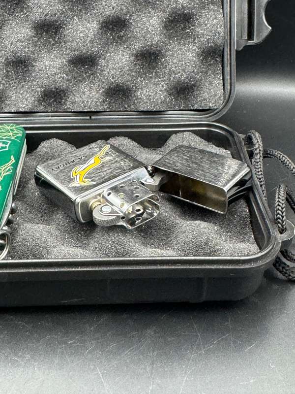 Victorinox Springbok + Zippo Lighter