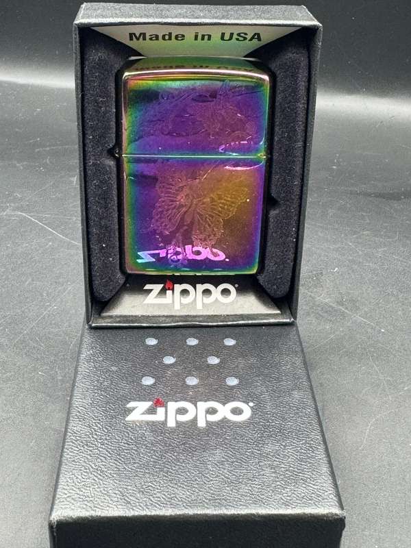 Zippo Multi Colour Butterflies