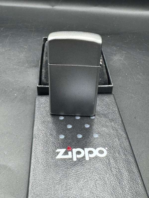 Zippo Slim Satin Chrome