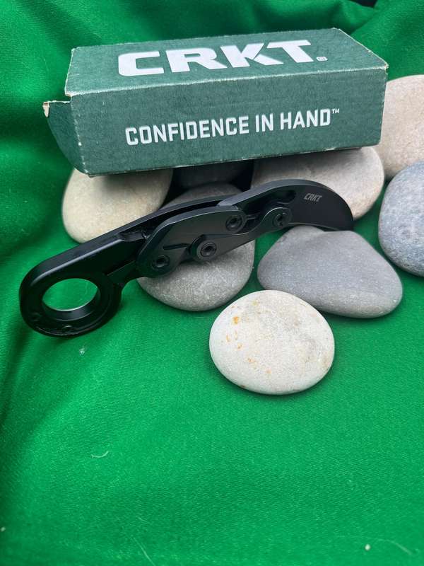 CRKT Provoke Kinematic Karambit Folding Knife w/Black Ti-Nitride Blade Finish