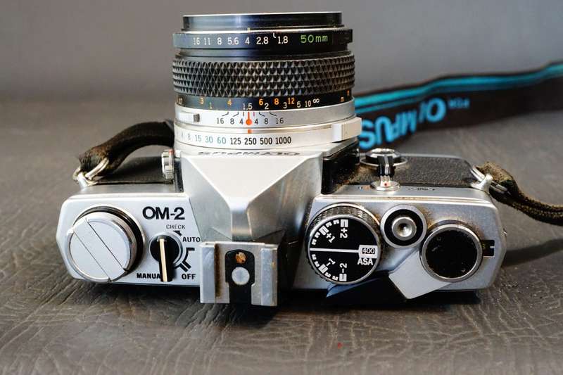 Olympus OM2 35mm SLR Camera with Olympus Zuiko 50mm F1.8 Lens  **Great Condition**