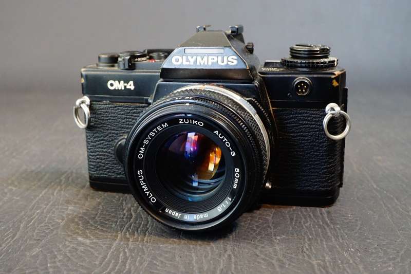 Olympus OM4 35mm SLR Camera with Olympus Zuiko 50mm F1.8 Lens  **Good Condition**