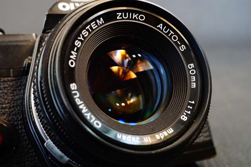 Olympus OM4 35mm SLR Camera with Olympus Zuiko 50mm F1.8 Lens  **Good Condition**