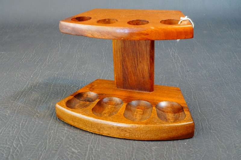 Wooden Smoking Pipe Stand  **Great Condition**