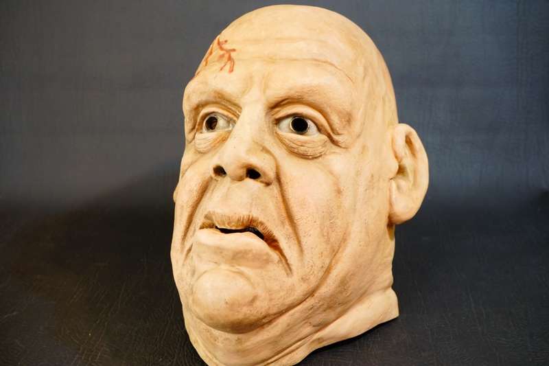 Vintage Don Post 1977 Rubber Halloween Mask PLAN 9 FROM OUTER SPACE Tor Johnson **Great Condition**