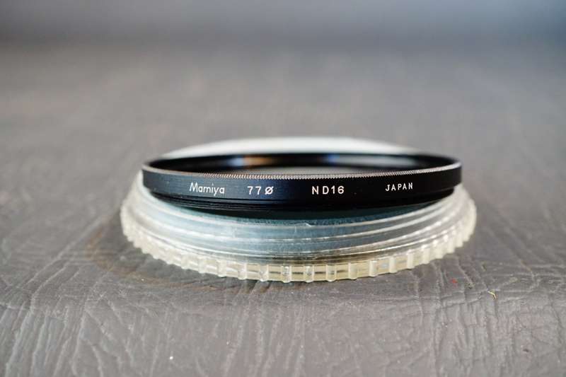 **Mamiya OEM**  Mamiya 77mm ND16 Neutral Density Filter  **Great Condition**