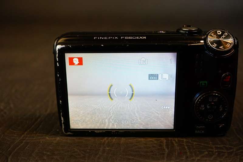 Fujifilm FinePix F660 EXR 16.0MP Digital Camera + Fujifilm WP-FXF50 Underwater Housing **Well Used**