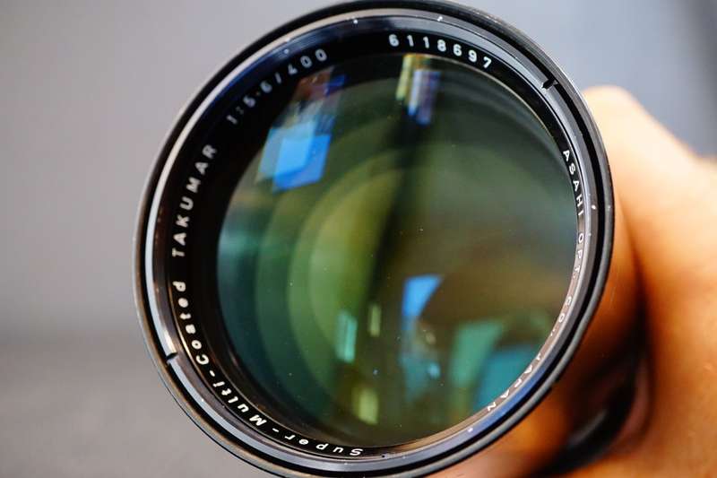 Asahi Pentax SMC Super-Multi-Coated Takumar 400mm F5.6 Lens M42 Screw Mount **Excellent Condition**